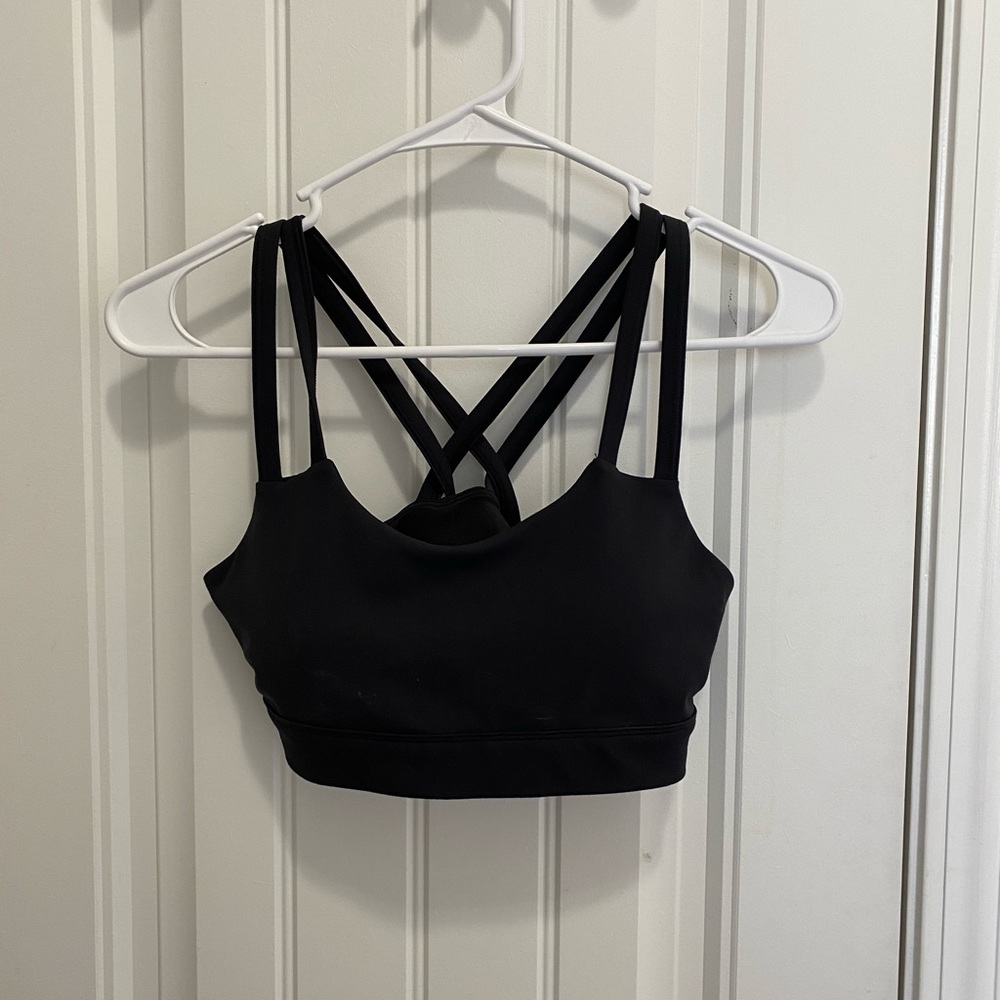 CNC strappy sports bra